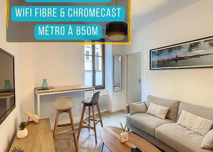 ღ Le Cosy Brienne • T2 Au Centre-ville ღ Metro Toulouse